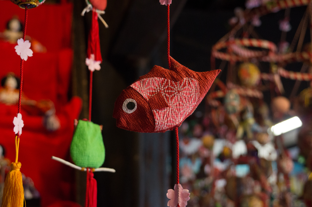 吊るし雛（金魚） ～甘草屋敷にて～
