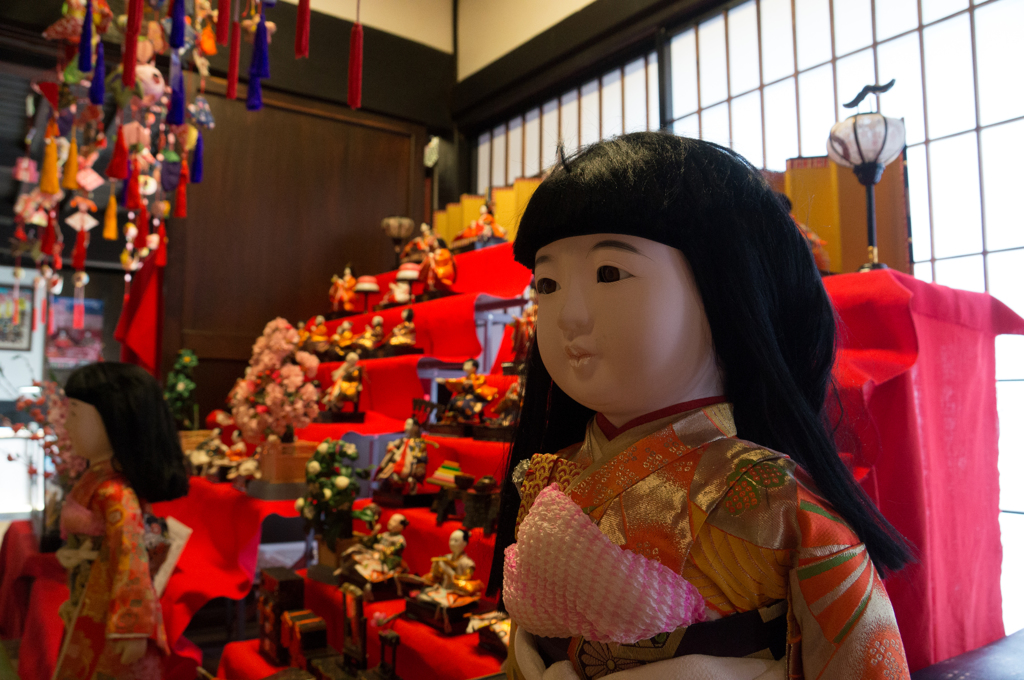 吊るし雛とお雛様 ～甘草屋敷にて～