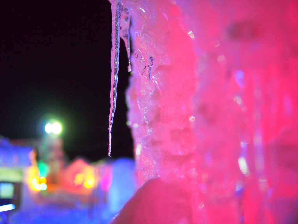 夜の氷濤(ひょうとう)