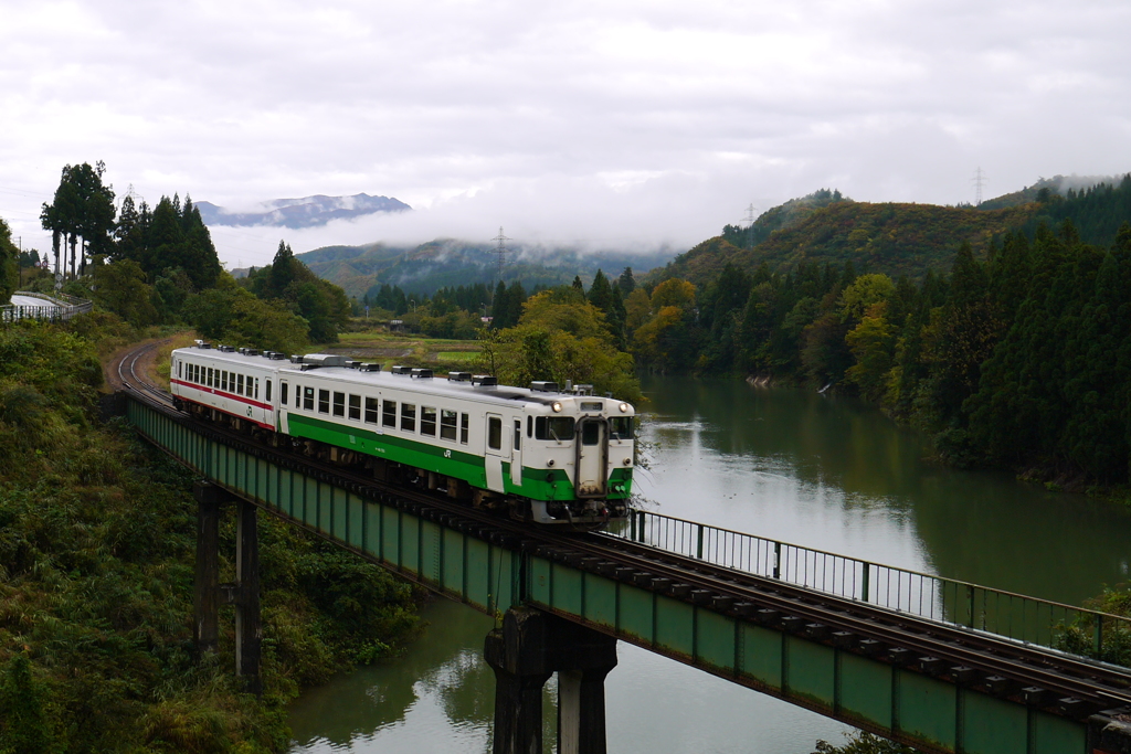 ある日の只見線