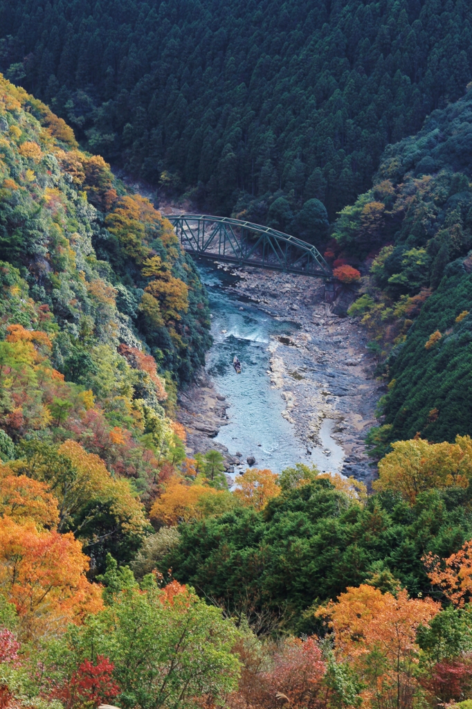 紅葉保津川下り