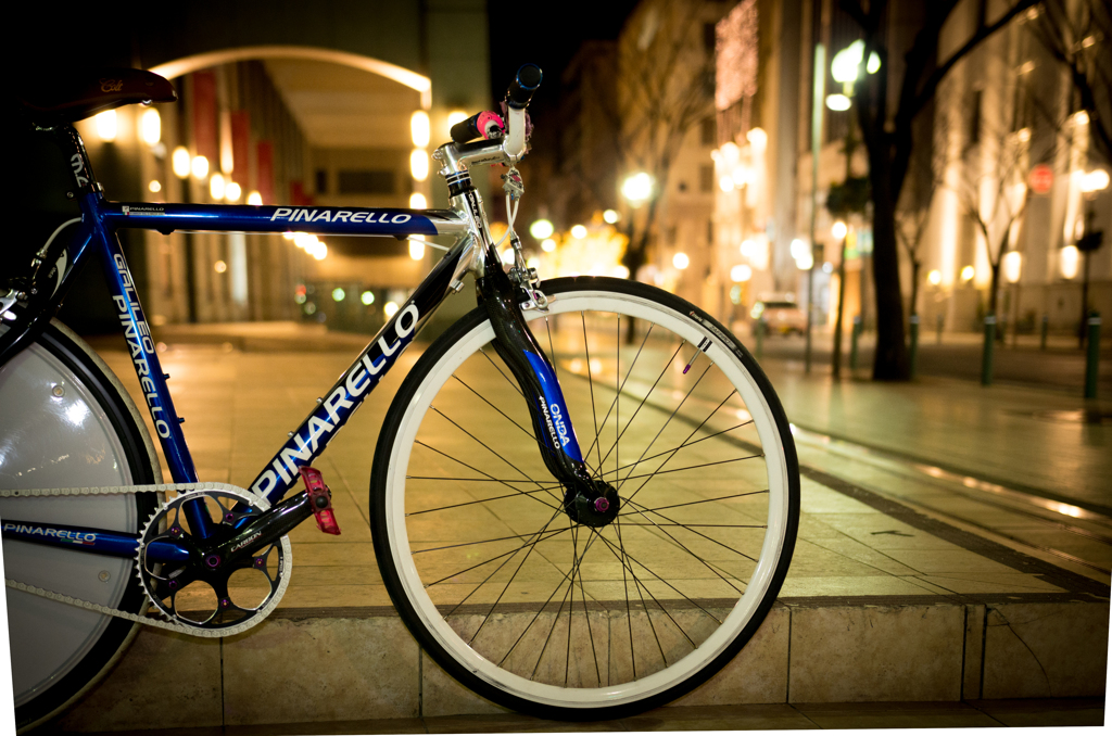 自転車✕神戸夜景
