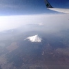 飛行機からの富士山＃１