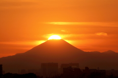 葛西臨海公園で見た富士山夕景 ＃４