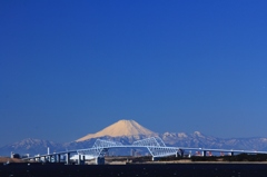 富士山とゲートブリッヂ　その４