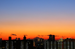 小松川で見た富士山夕景 ＃５ おまけ