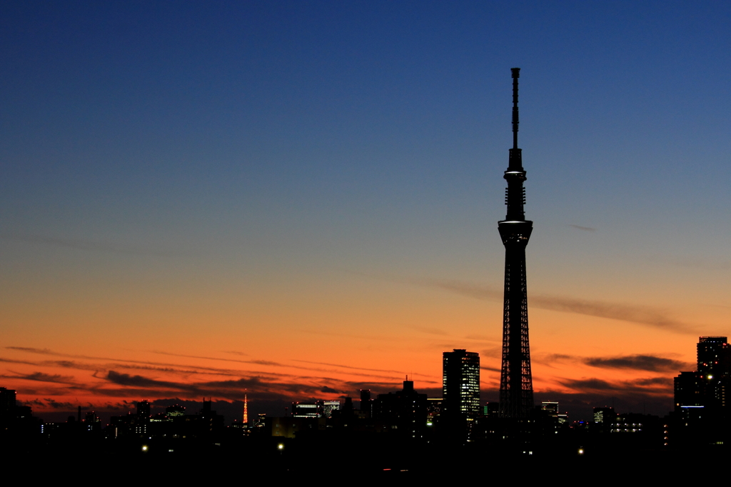 夕焼けスカイツリー＃６