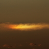舞浜で見た富士山夕景 ＃３  彩雲！