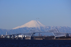 富士山とゲートブリッヂ　その２