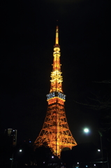 年末東京タワー