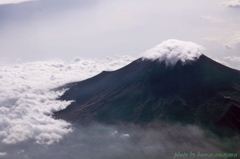 機上から富士山＃１