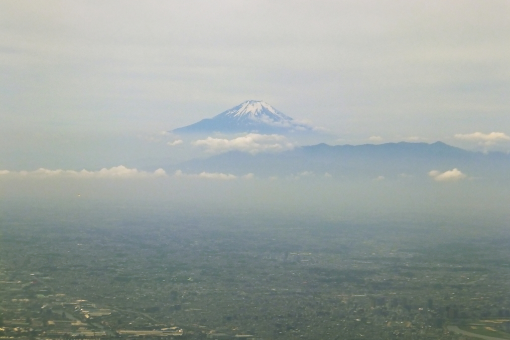 東京上空から富士山＃１