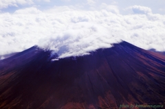 機上から富士山＃６