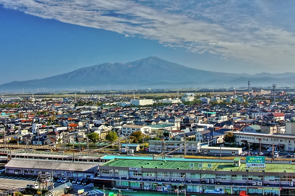 酒田市にて 鳥海山 ＃１