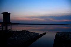 よるの海