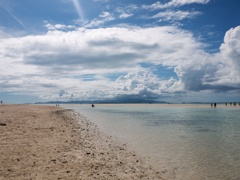 【旅】［沖縄-石垣島-竹富島］干潮時のビーチ