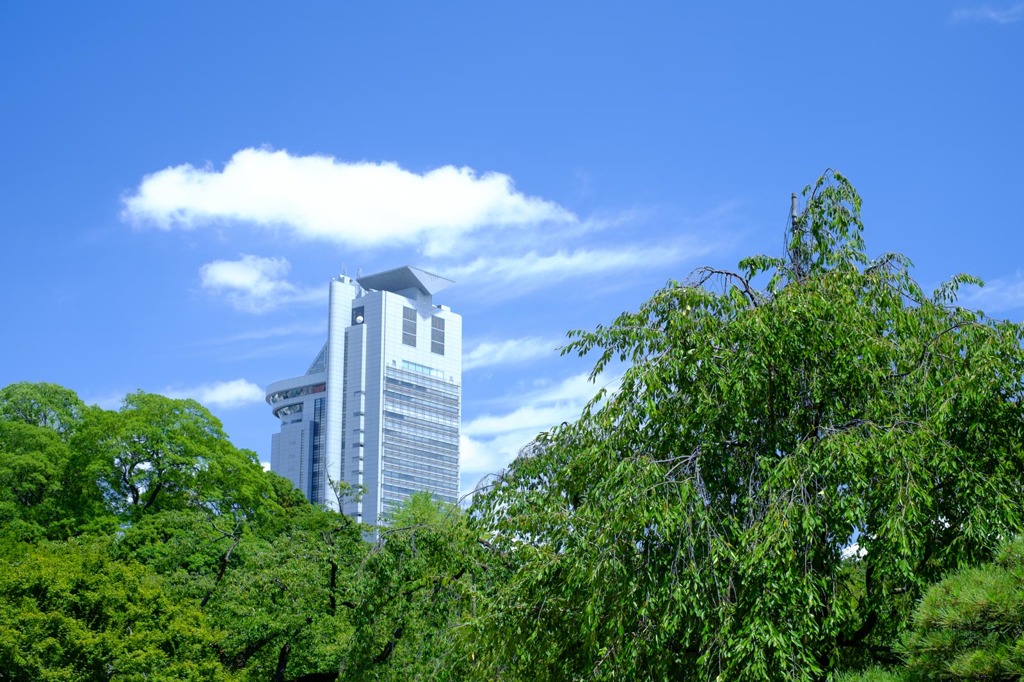 小石川後楽園にて