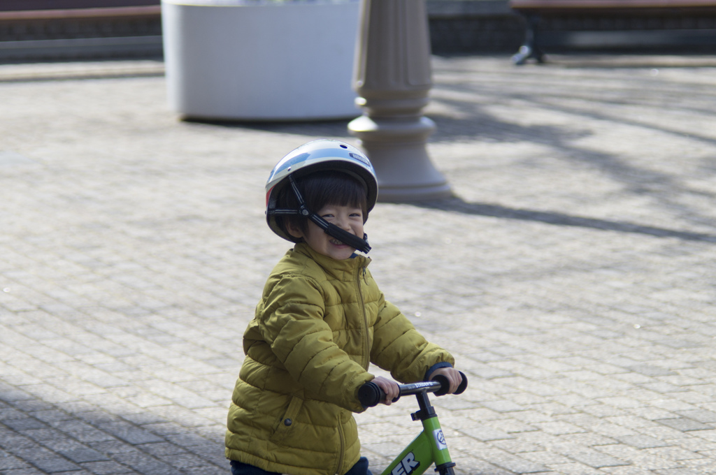 自転車たのしい～