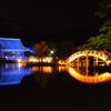 夜に浮かぶ称名寺