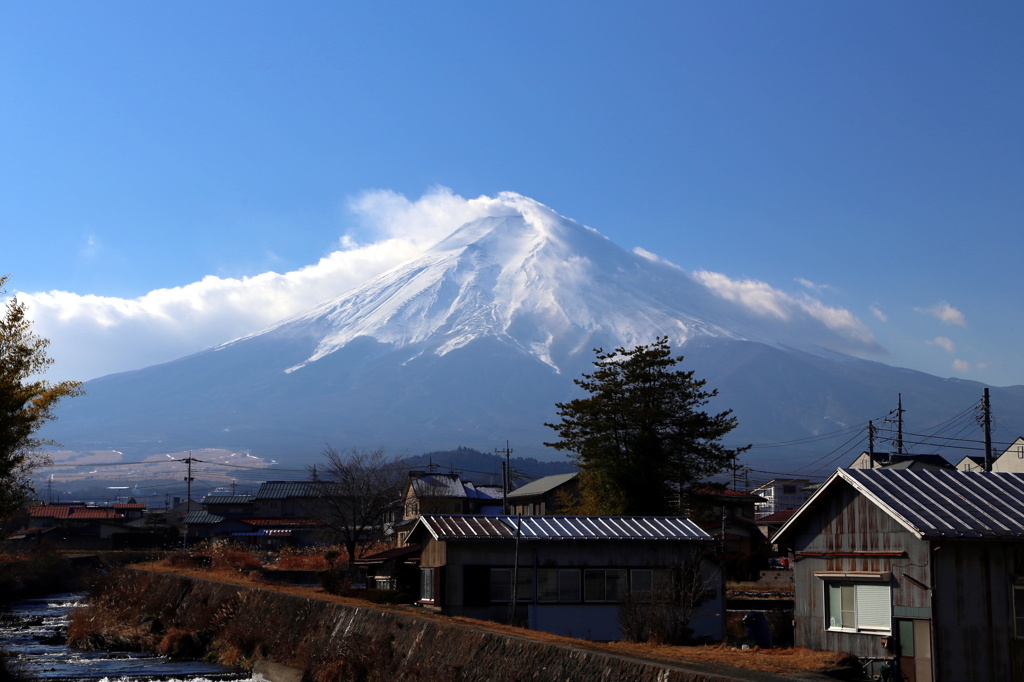 冬の富士
