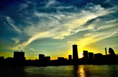 横浜と空