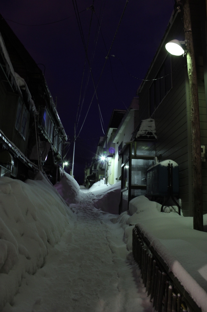 こどものころよく遊んだ路地裏