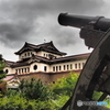 樺太庁博物館とロシアの大砲