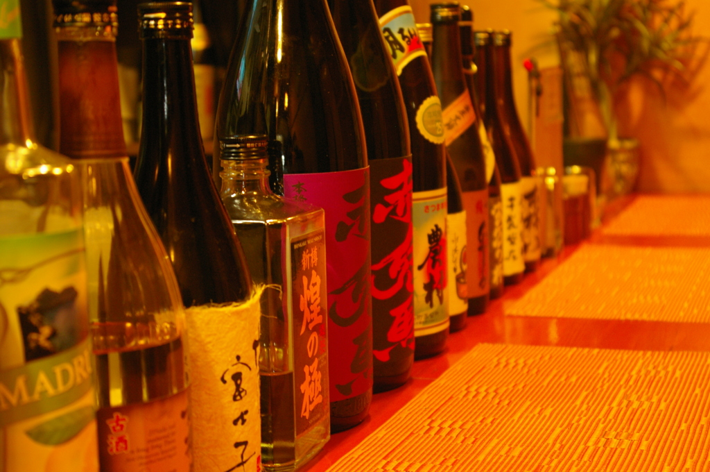 2013-01-29 19.40.23　居酒屋のカウンター