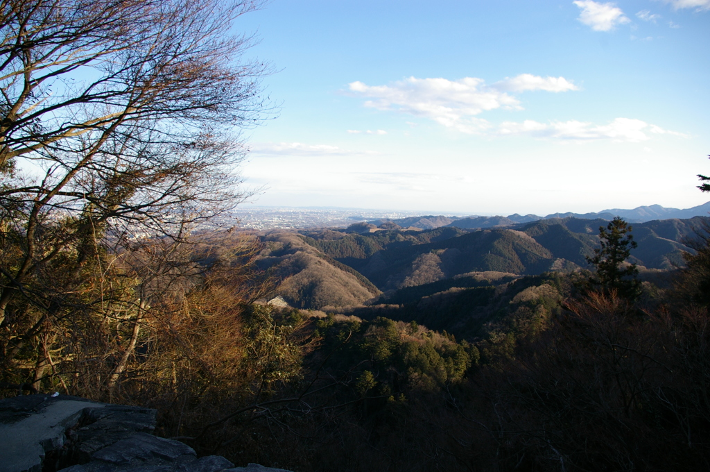 2013-02-08 16.17.36　高尾山登り中