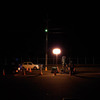 夜間道路工事