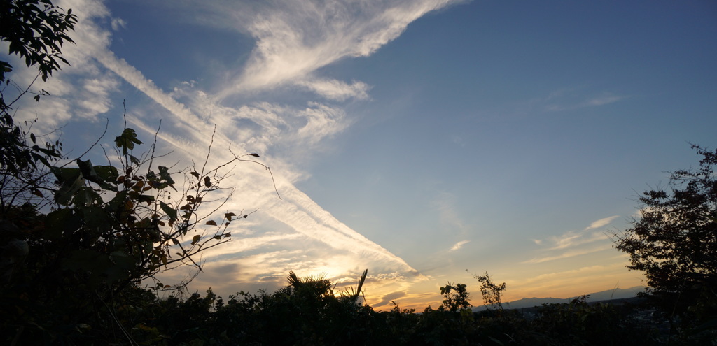 いつものきれいな空