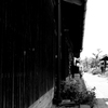 真昼の宿場町
