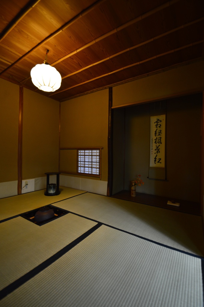 わが憩いの茶室