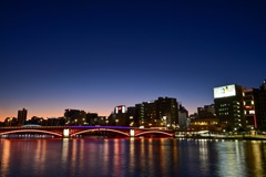 ライトアップ浅草吾妻橋