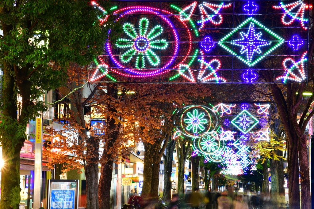 夜の伊勢崎町