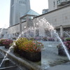 横浜美術館の噴水