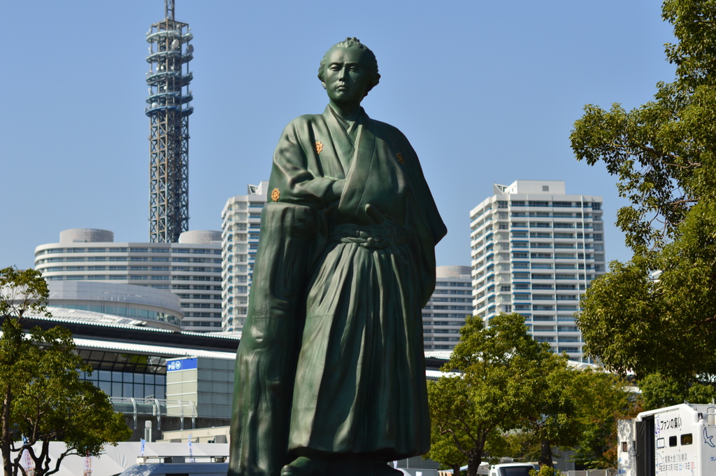 龍馬、横浜に現る