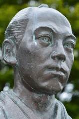 小栗上野介の像