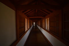 姫路城内の廊下
