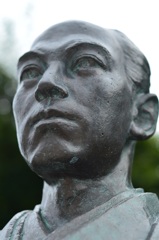 小栗上野介の像