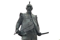 太閤殿下の石像