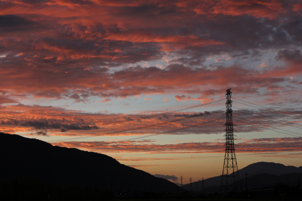夕焼け
