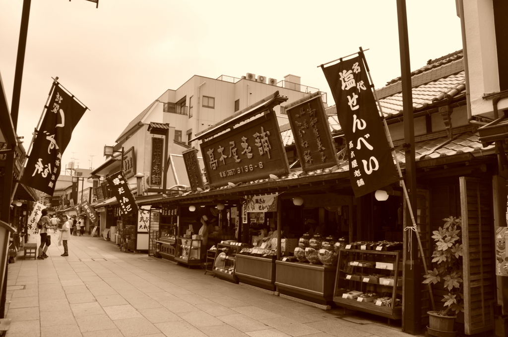 帝釈天参道
