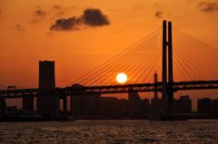 沈む夕日