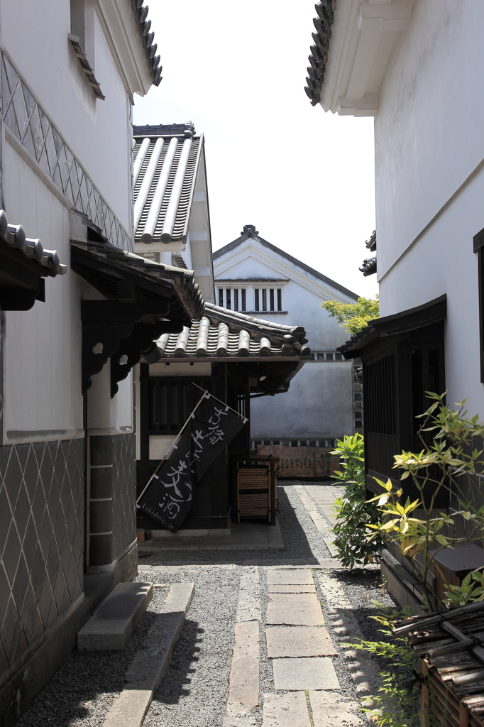 倉敷美観地区の横道