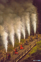 湯鬼神花火