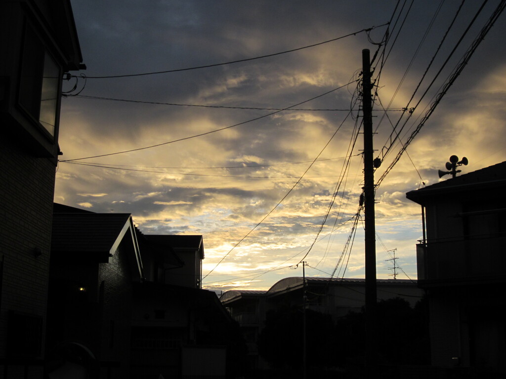 雲の切れ間