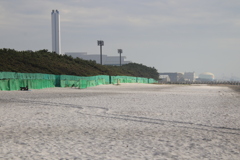 白砂の浜
