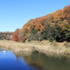 晩秋の湖畔ー２