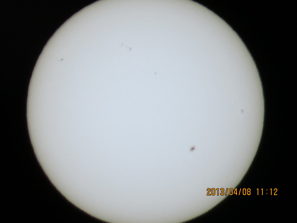 黒点、見つけた？